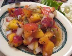 Weight Watchers Fresh Peach Salsa Recipe - Healthy &Amp; Delicious