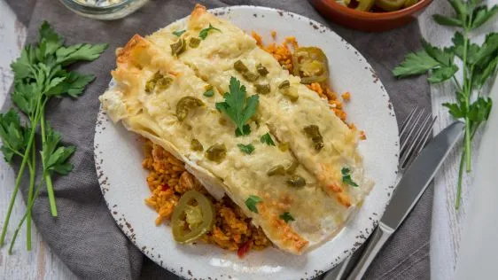 Weight Watchers Friendly Chicken Enchiladas Recipe