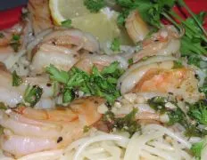 Weight Watchers Friendly Shrimp Scampi Recipe