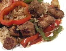 Weight Watchers-Friendly Turkey Sausage And Bell Pepper Skillet