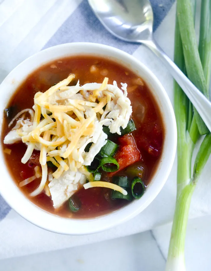 Zero-Point Tortilla Soup Recipe for Weight Watchers