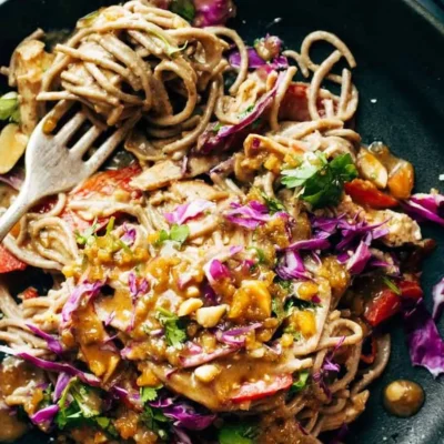 Zesty Asian-Inspired Spicy Noodle Salad Recipe