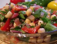 Zesty Chickpea Salad Bursting With Flavor