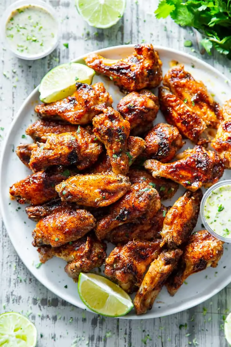 Zesty Chili Lime Chicken with Fiery Dipping Sauce