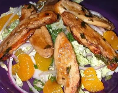 Zesty Thai-Inspired Citrus Chicken Salad Recipe