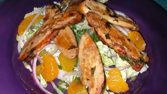 Zesty Thai-Inspired Citrus Chicken Salad Recipe