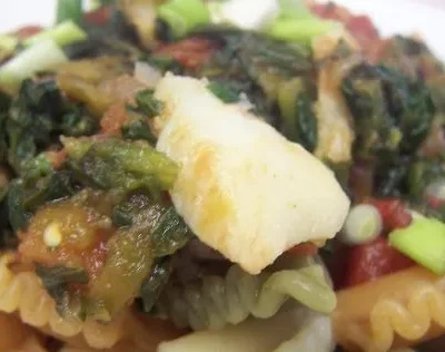 Zesty Tomato And Spinach Cod: A Flavorful Seafood Delight