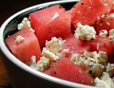 Zesty Watermelon And Feta Cheese Salad Recipe