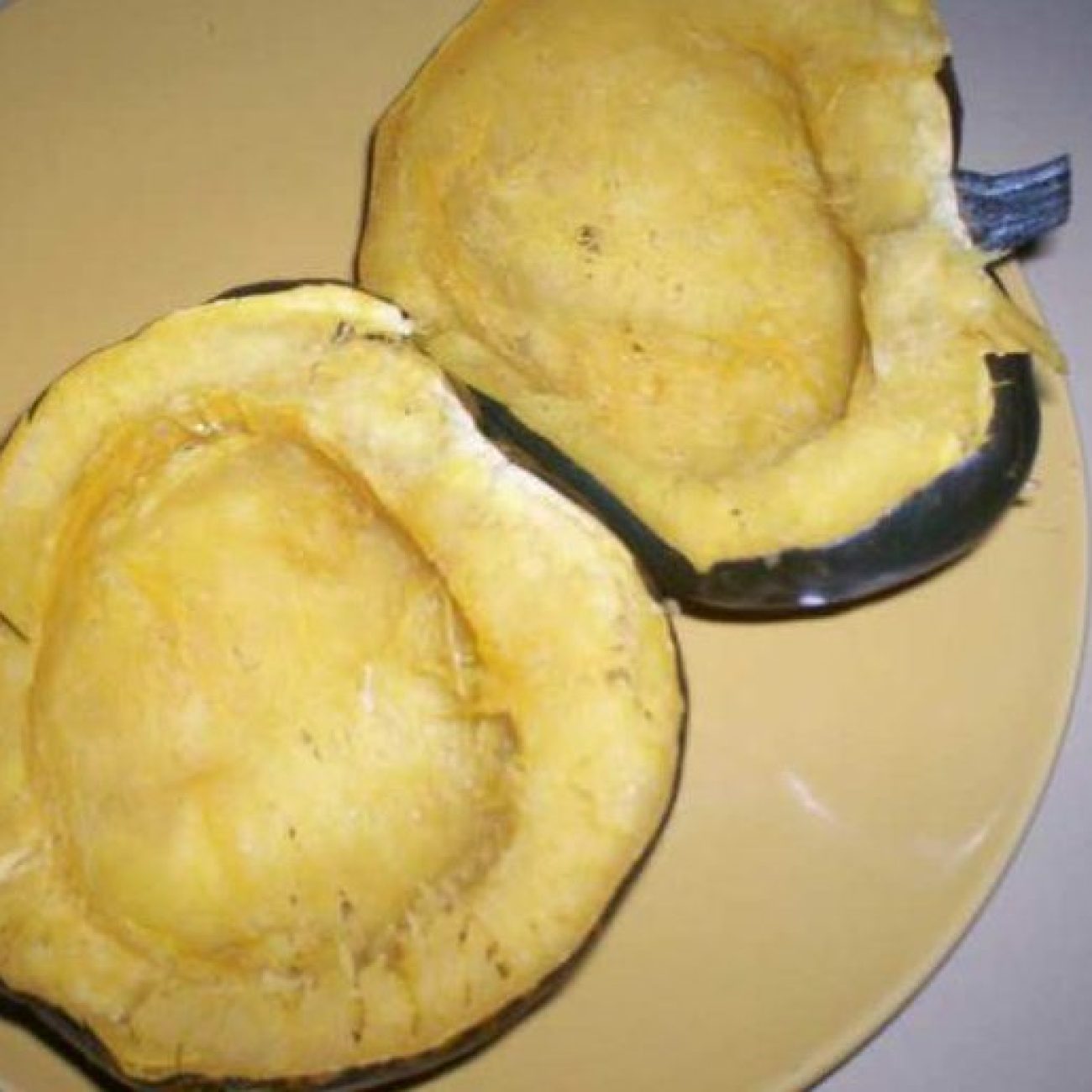 Acorn Squash Microwave Baked