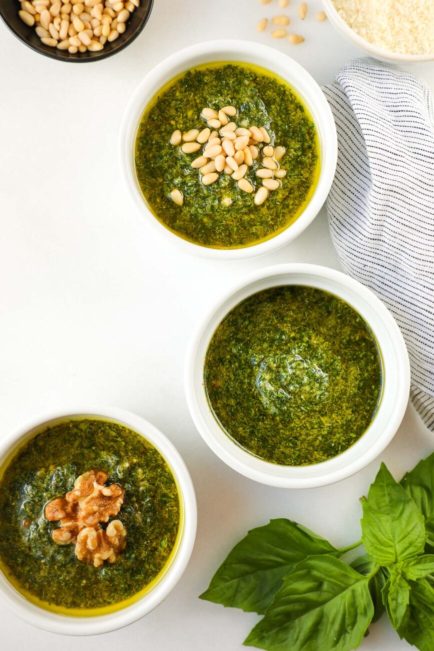 All purpose pesto sauce