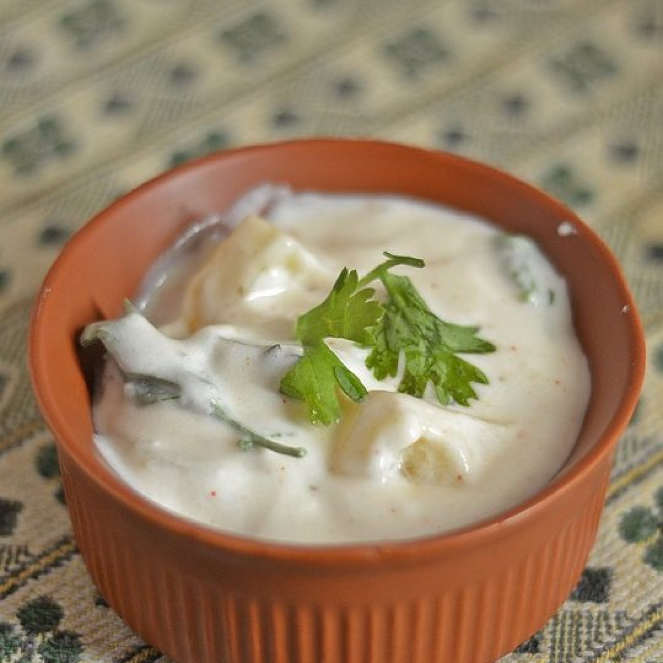 Aloo Ka Raita Potatoes In Yogurt