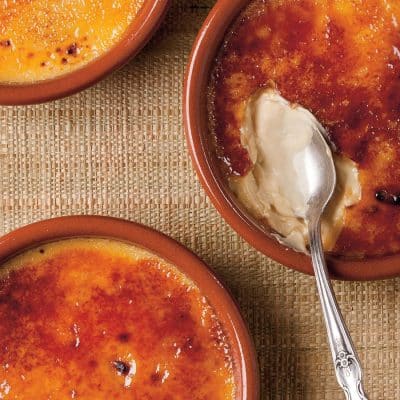 Amarula And Chocolate Crme Brulee