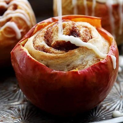 Amazing Cinnamon Apple Rice Stuffed