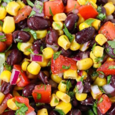 Amazing Fat-Free Black Bean And Corn Salsa