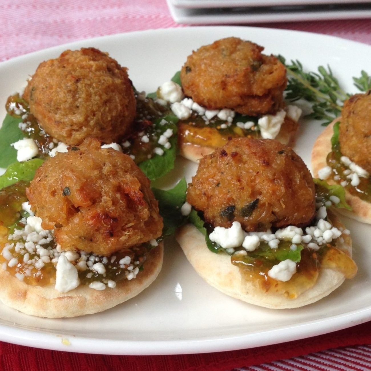 Amazing Goat Cheese Crab Cakes