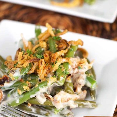 Angies Popular Green Bean Casserole