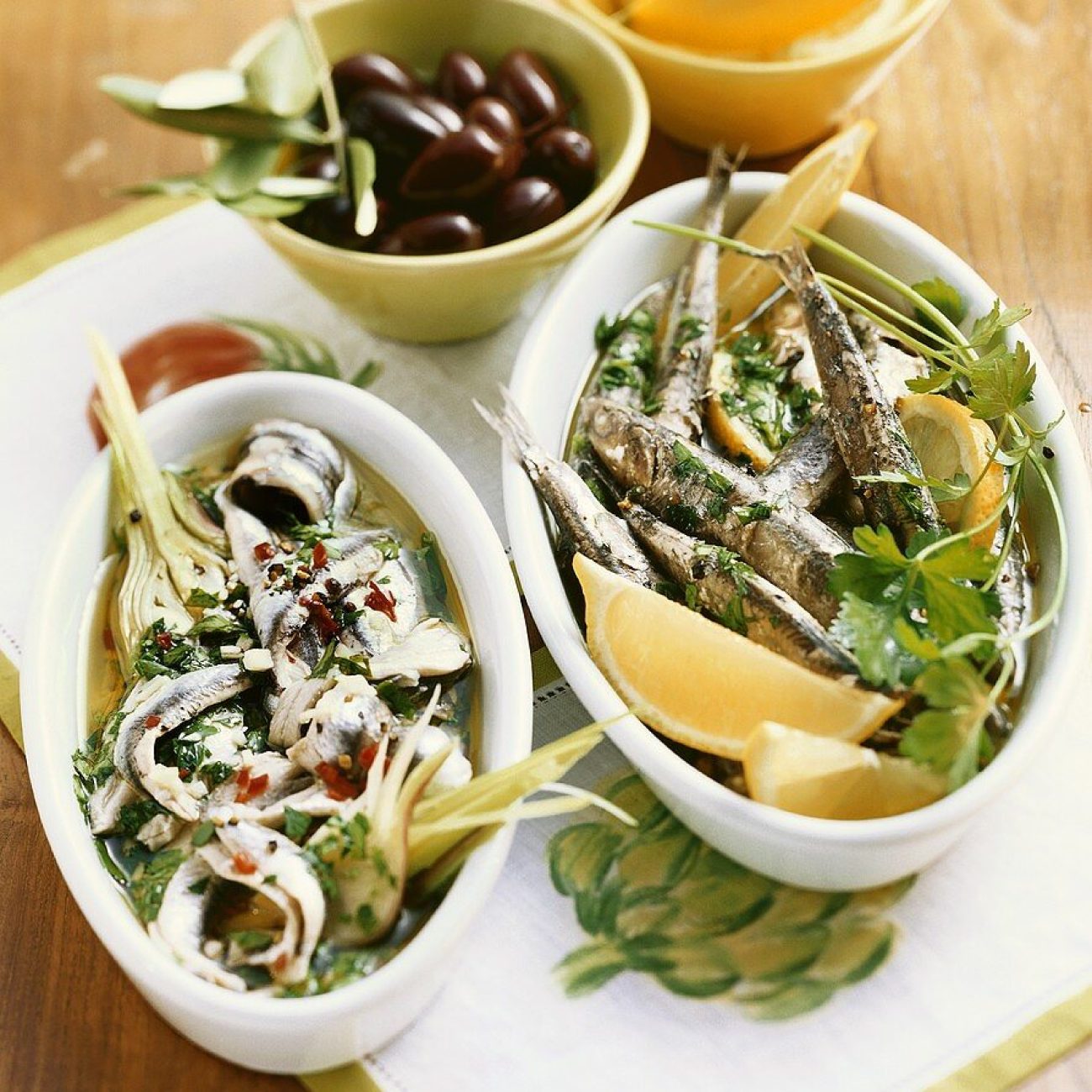 Antipasto With Anchovies