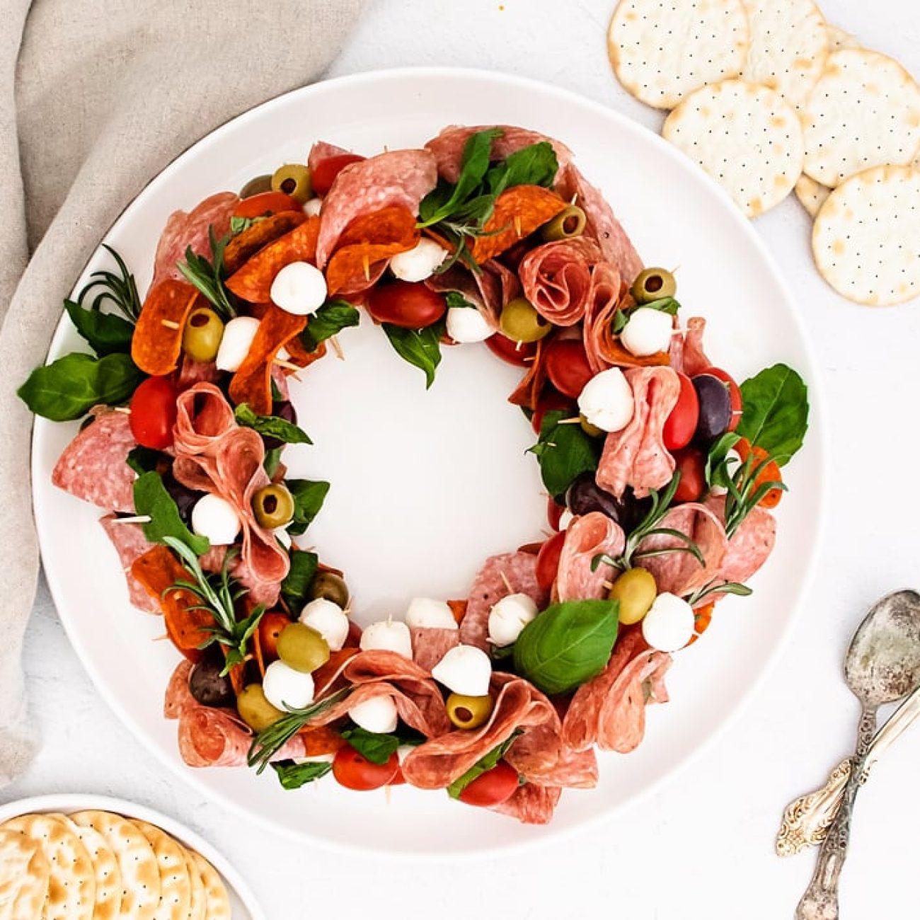 Antipasto Wreath