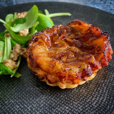 Apple And Onion Tarte Tatin