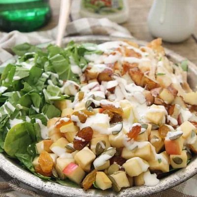 Apple, Chicken And Stilton Salad