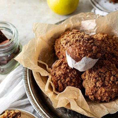 Apple Cinnamon Sourdough Streusel Delight