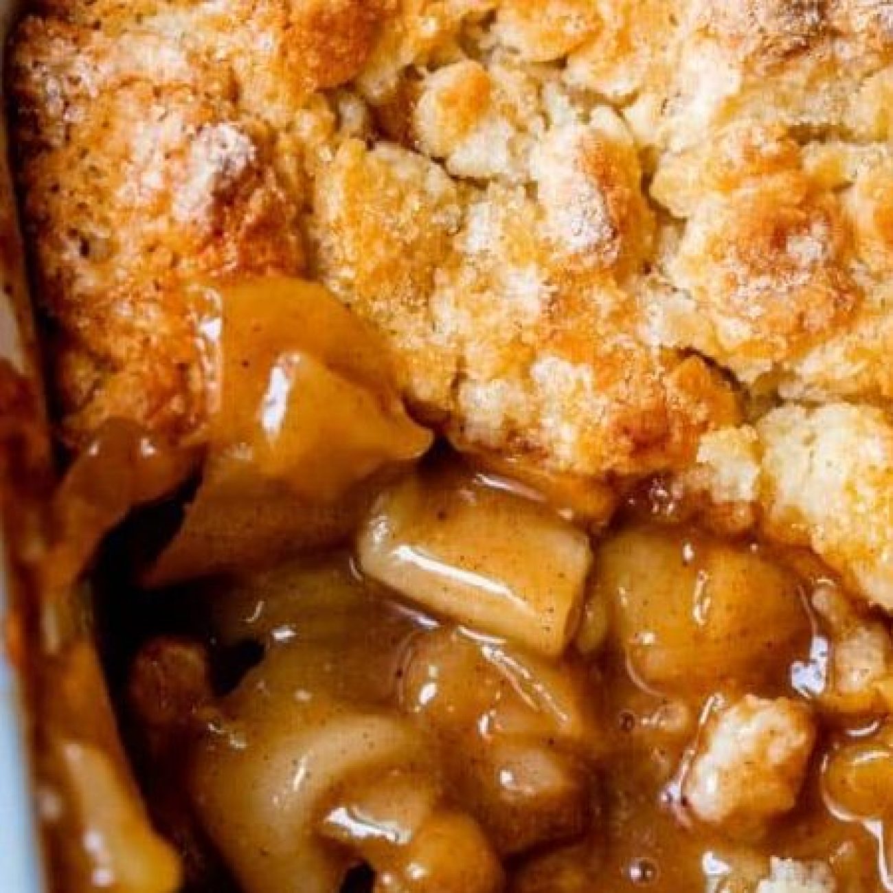 Apple Cobbler Just For Two