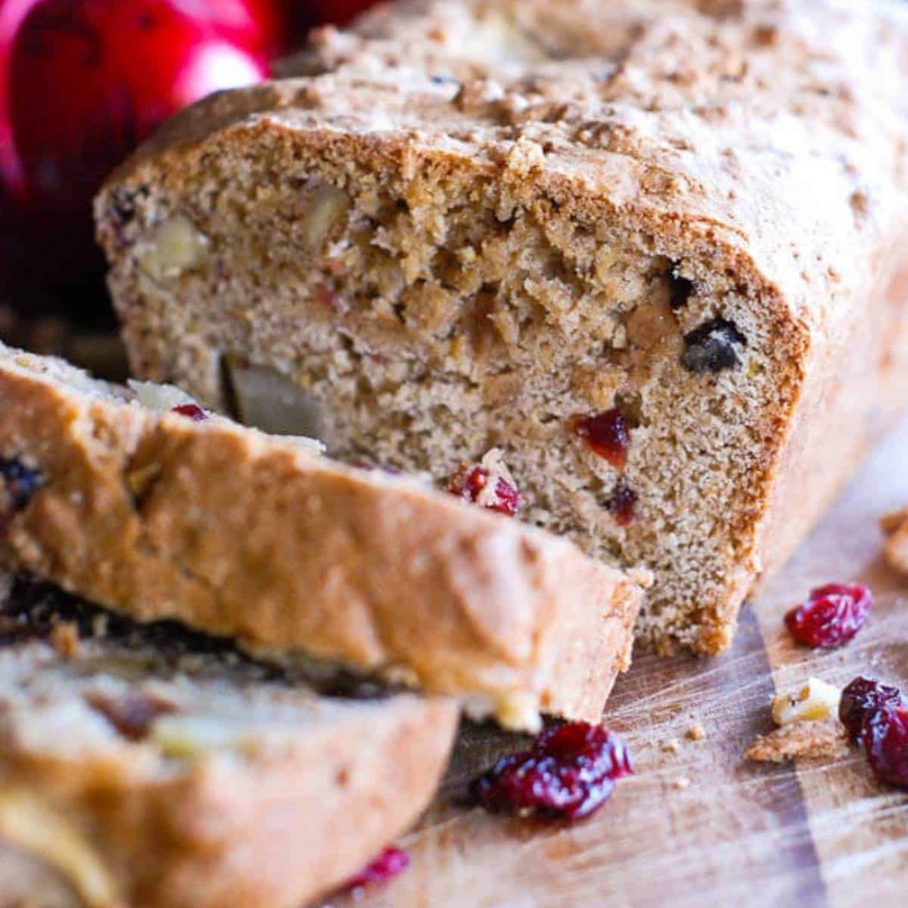 Apple Cranberry Quick Bread