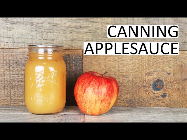 Applesauce For Canning