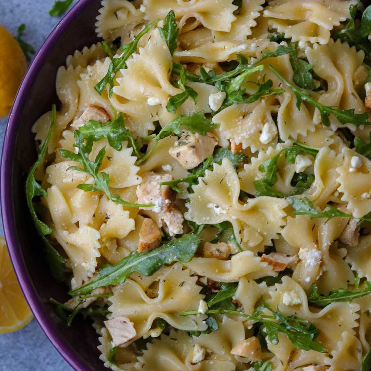 Arugula Chicken Pasta