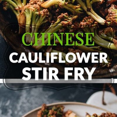 Asian-Inspired Spicy Cauliflower Stir-Fry