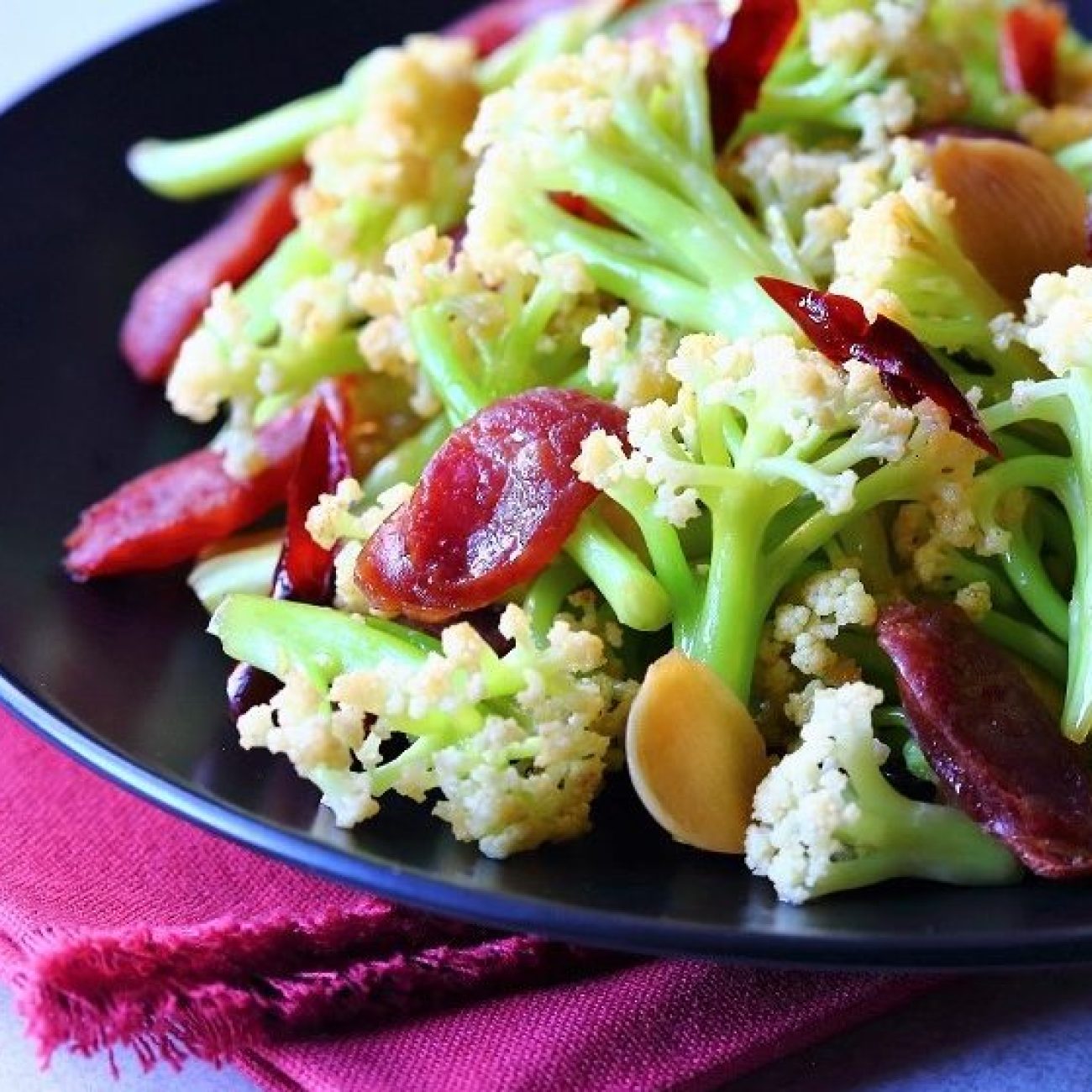 Asian Sauteed Cauliflower