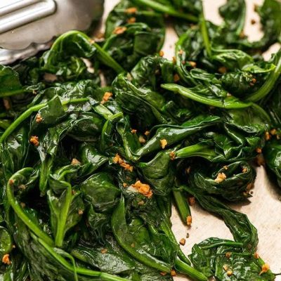 Asian Sauteed Spinach