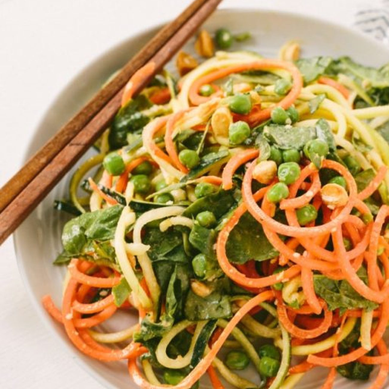 Asian Sesame Noodle Salad With Peanut