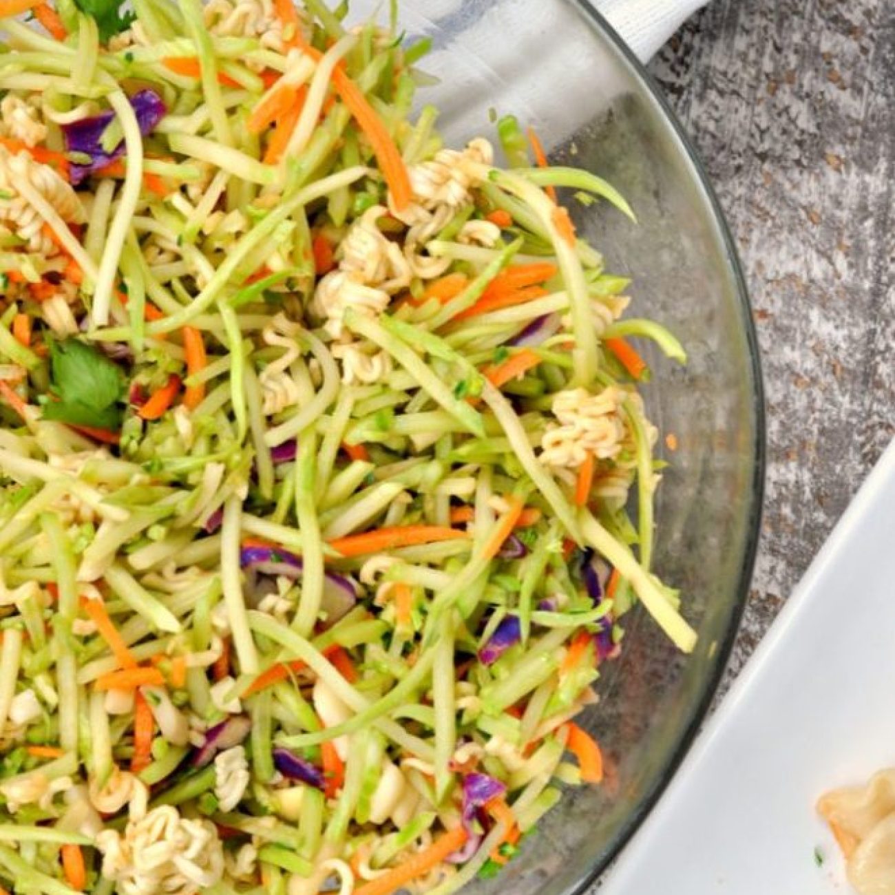 Asian-Style Ramen Broccoli Slaw