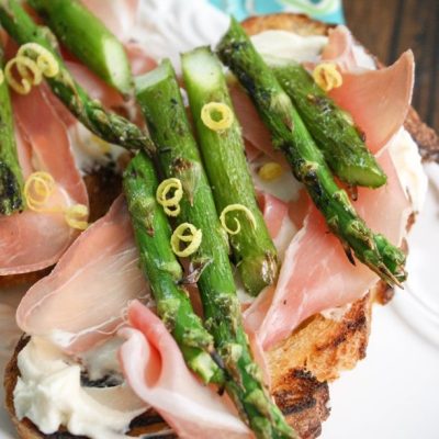 Asparagus Bruschetta