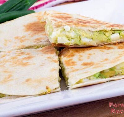 Asparagus &Amp; Chicken Quesadillas W