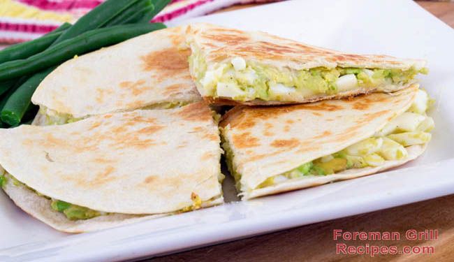 Asparagus & Chicken Quesadillas W