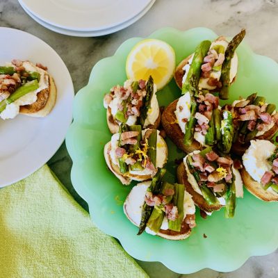 Asparagus Crostini