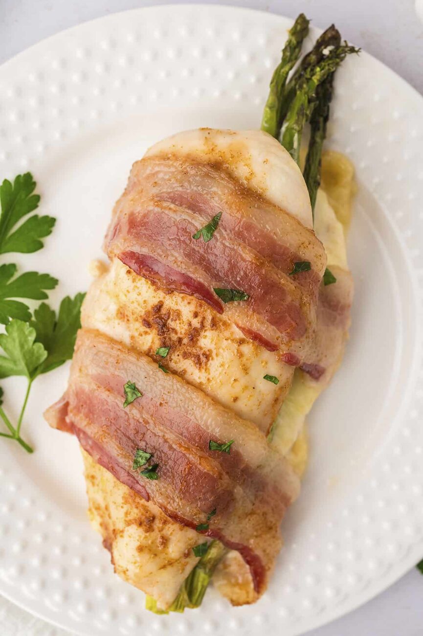 Asparagus Stuffed Chicken Breast