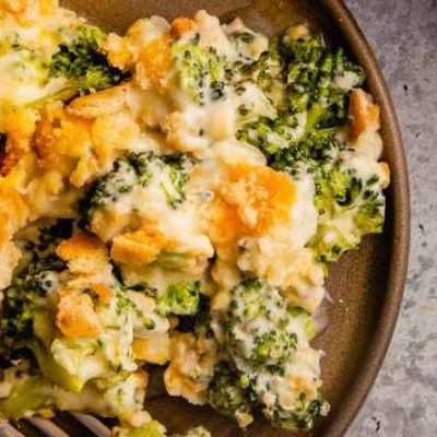 Aunt Lindas Broccoli Cheese Casserole