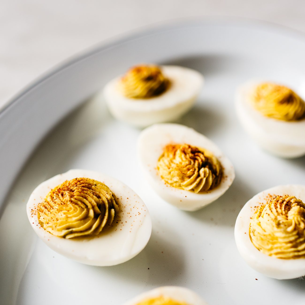 Auntie Hinshaws Deviled Eggs