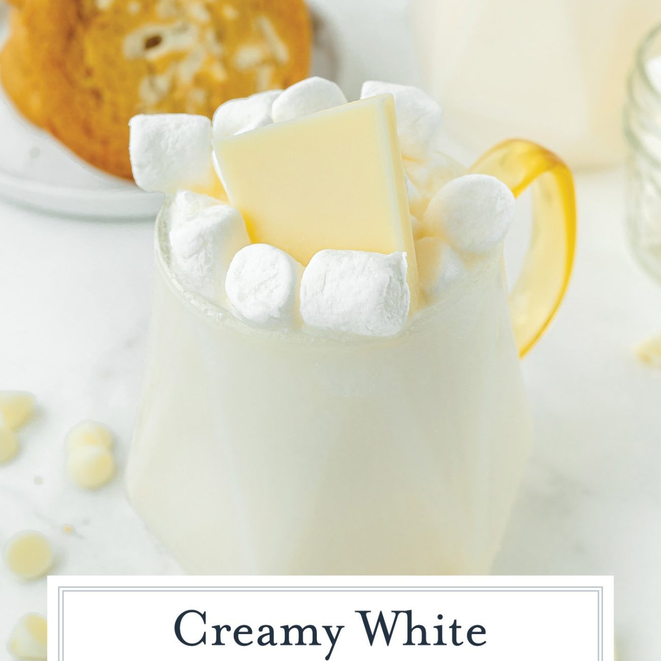 Authentic German-Style Creamy White Hot Chocolate Recipe