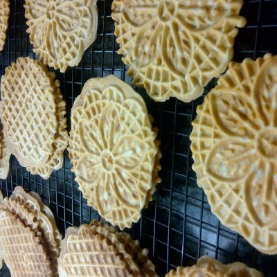 Authentic Italian Pizzelles Recipe With A Touch Of Watkins Vanilla - Inspired By The Frugal Gourmet Cooks Italian