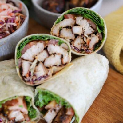 Authentic Jamaican Jerk Chicken Wrap Recipe - Whole Foods Inspired