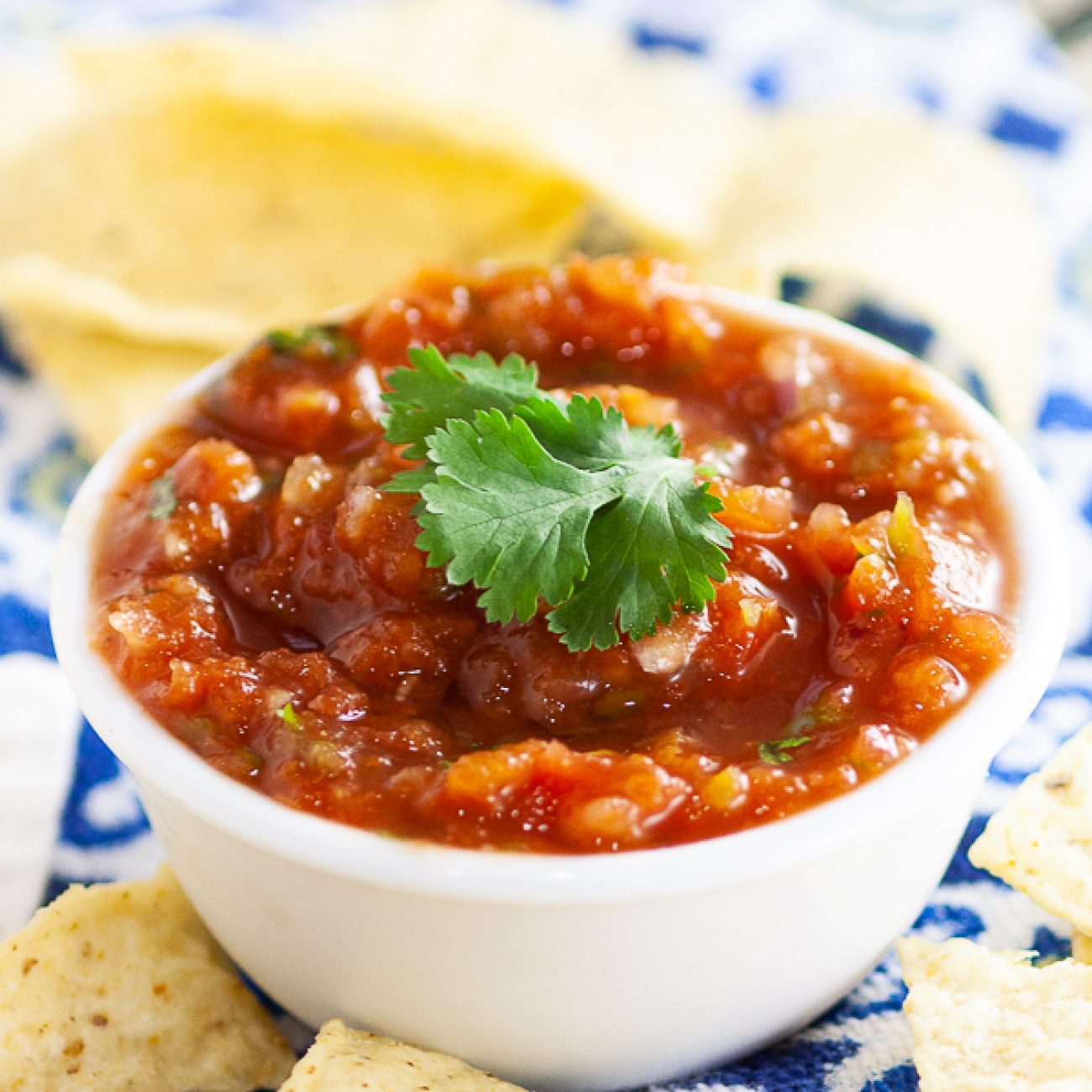 Authentic Mexican Appetizer Salsa