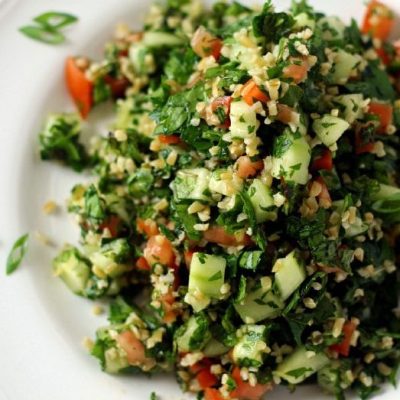 Authentic Middle Eastern Tabouli Salad Recipe: A Refreshing Parsley And Bulgur Wheat Delight