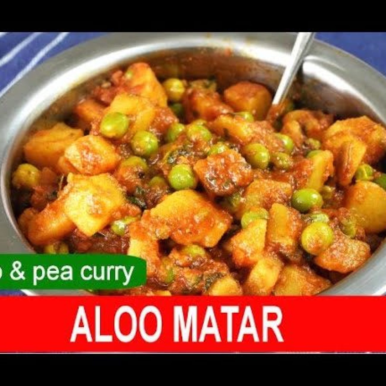 Authentic South Asian Potato and Spring Pea Curry Recipe