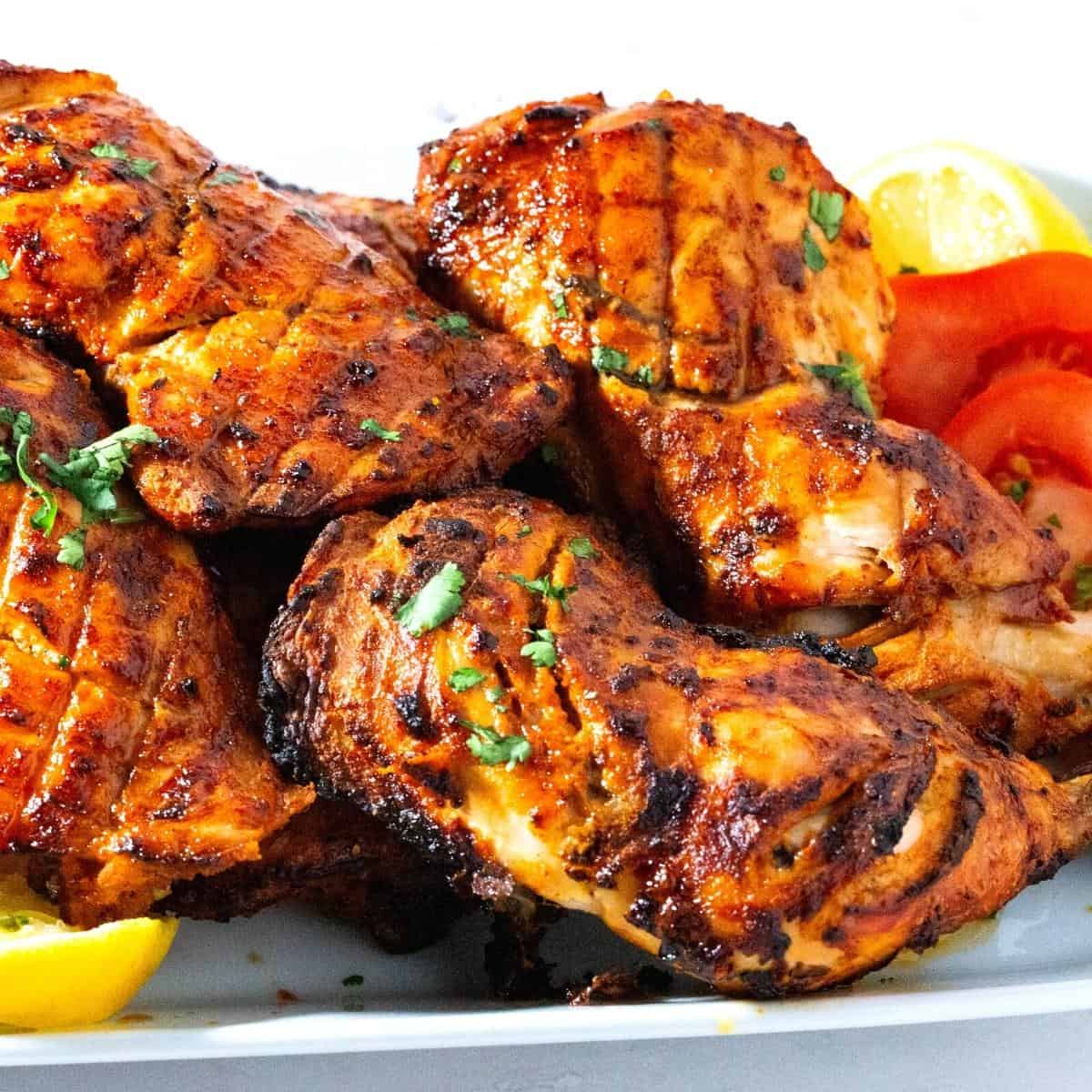 Authentic Tandoori Chicken Recipe – Oven or Grill Method