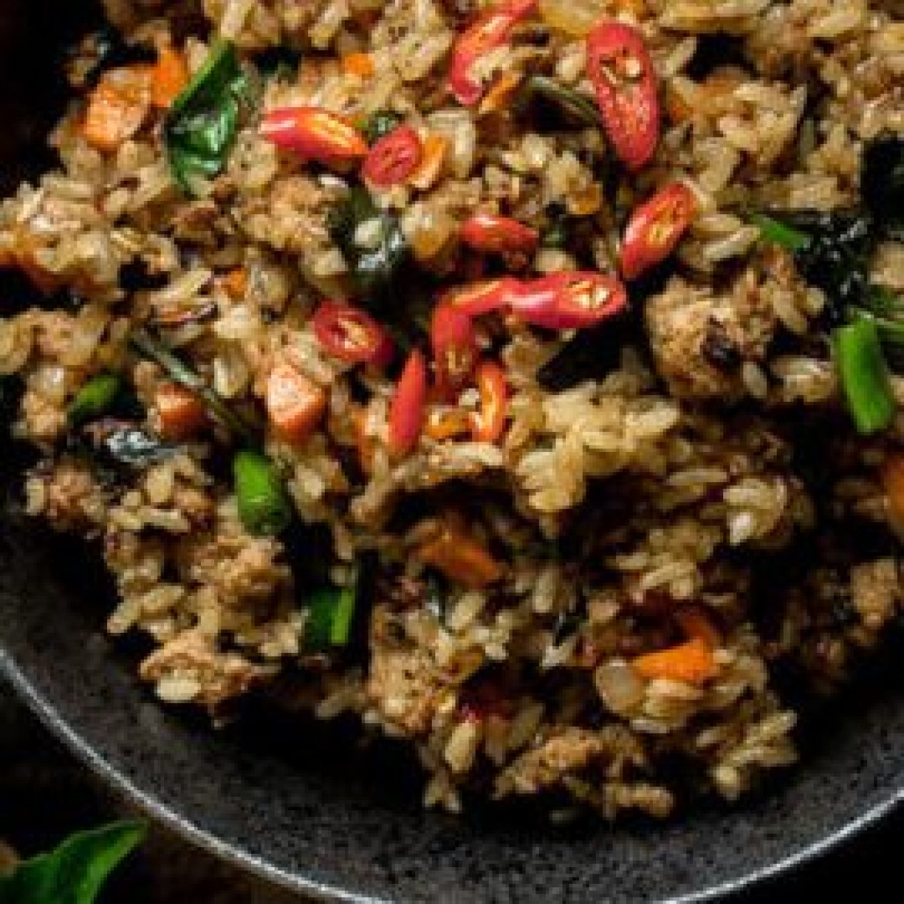 Authentic Thai Basil Chicken with a Spicy Twist