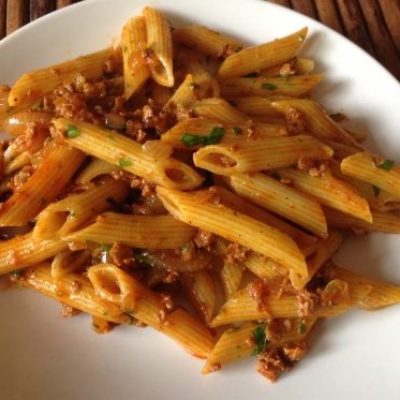 Authentic Tunisian-Style Penne Pasta Recipe